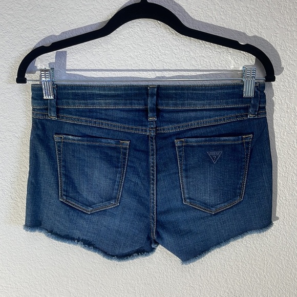 Guess Dark Denim Short 
Style #W22D75DO0EQ2 - Picture 2 of 6